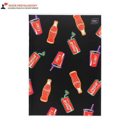 Zeszyt A4/32 kratka mat+UV Coca Cola Interdruk 70g IR1763 01
