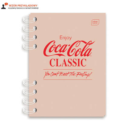 Notes 80k kratka spirala Coca Cola Interdruk IR1770 01