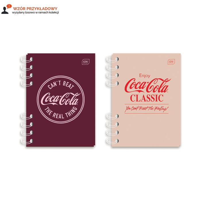 Notes 80k kratka spirala Coca Cola Interdruk IR1770 03