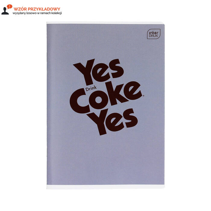 Zeszyt A5/60 linia Hybrid Coca Cola Interdruk 70g IR1767 01