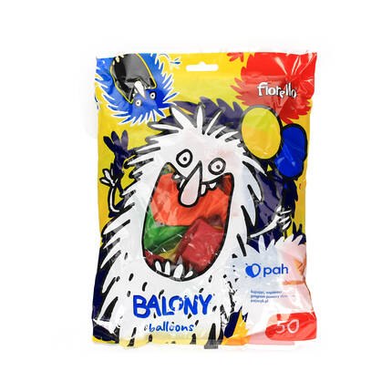 Balon 12 metaliczne mix (50) Fiorello KA6028 01