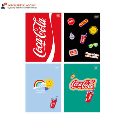 Zeszyt słówek A6/32 mat+UV Coca Cola Interdruk IR1765 02