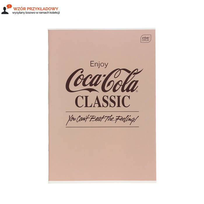 Zeszyt A4/60 kratka Hybrid Coca Cola Interdruk 70g IR1768 01