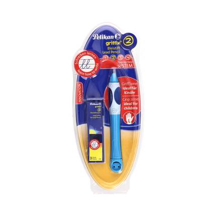 Ołówek leworęczni niebieski Griffix Pelikan OL7775 02