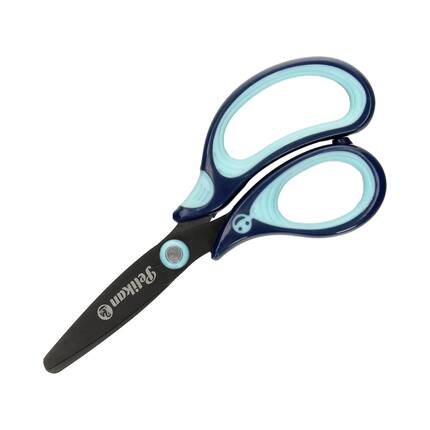 Nożyczki ergonomiczne dla leworęcznych 14cm niebieskie Pelikan Griffix OL1051 01