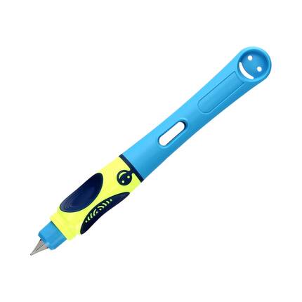 Pióro wieczne do nauki pisania dla leworęcznych Neon Fresh Blue niebieskie Pelikan Griffix VH2302 02