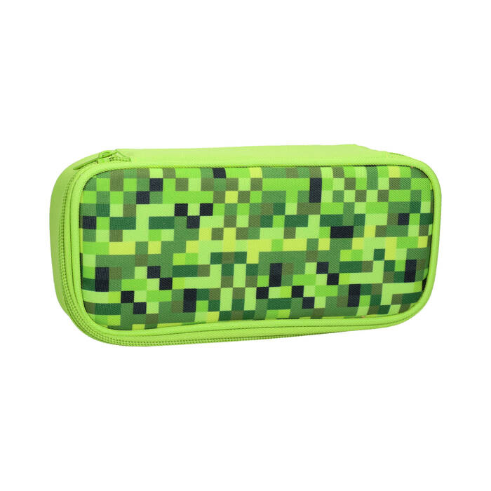 Piórnik saszetka 1zamek/klapka green PIXI HappyColor HA2213 ST8118 01
