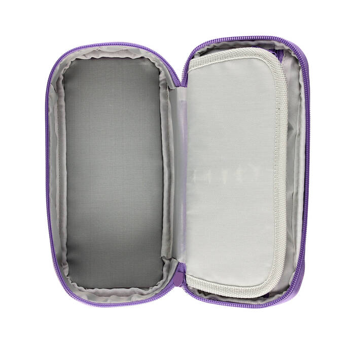 Piórnik saszetka 1zamek/klapka violet PIXI HappyColor HA2213 ST8116 04
