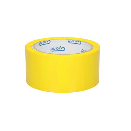 Taśma klejąca 48mmx50m żółta Grand KA5166 02