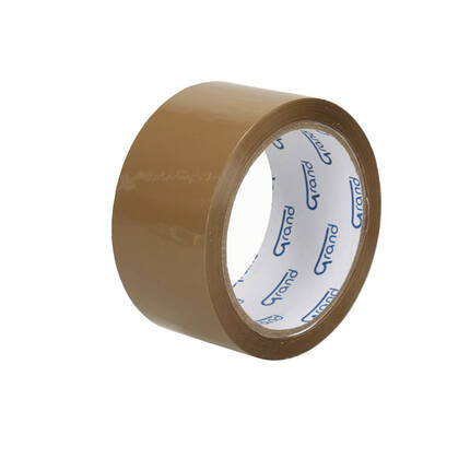 Taśma klejąca 48mmx66m brązowa Grand KA5169 01