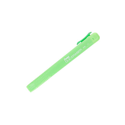 Gumka uniwersalna wysuwana seledynowa obudowa Pentel ZEH80 PN1250 01