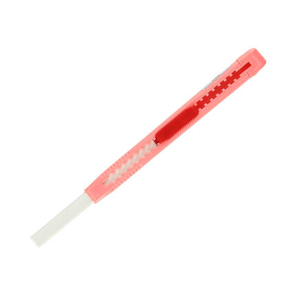 Gumka uniwersalna wysuwana różowa obudowa Pentel ZEH80 PN1251 02