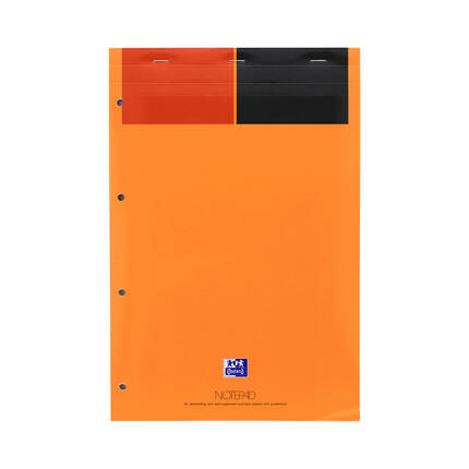Blok notatnikowy A4+/80 linia Oxford Top2000 Notepad TP1722 01