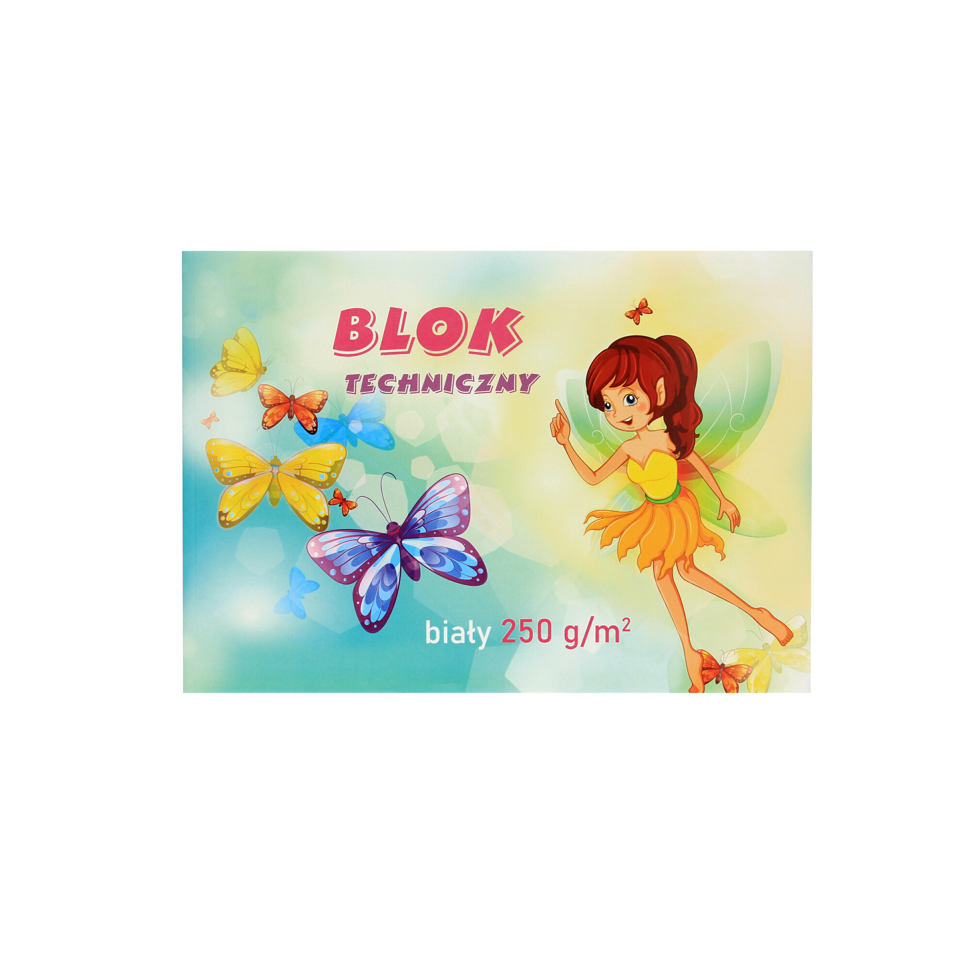 Blok techniczny A4/10 biały 250g Kreska VK0939 01 Blok techniczny A4/10 biały 250g Kreska VK0939 01