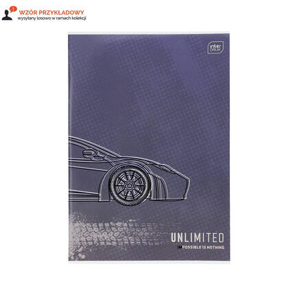 Zeszyt A4/60 linia UV mix Interdruk 70g IR1712 01