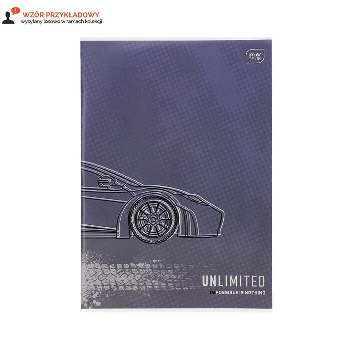 Zeszyt A4/60 linia UV mix Interdruk 70g IR1712 01