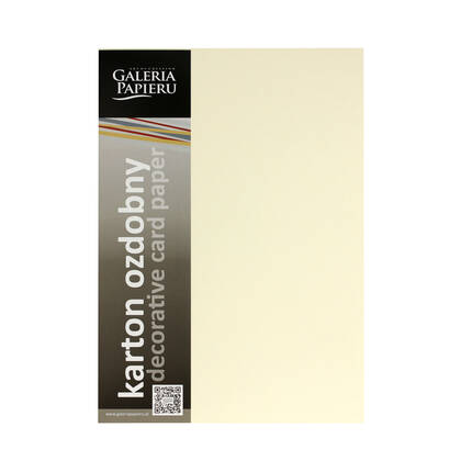 Karton wizytówkowy A4 240g Kratka/krem - 20 ark. AG6021 01
