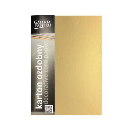 Karton wizytówkowy A4 250g Millenium/złoty - 20 ark. AG6412 01