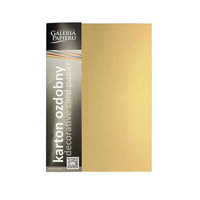 Karton wizytówkowy A4 250g Millenium/złoty - 20 ark. AG6412 01