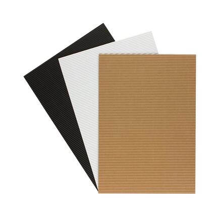 Karton falisty A4 3kol Kraft HappyColor (10) ST7742 02