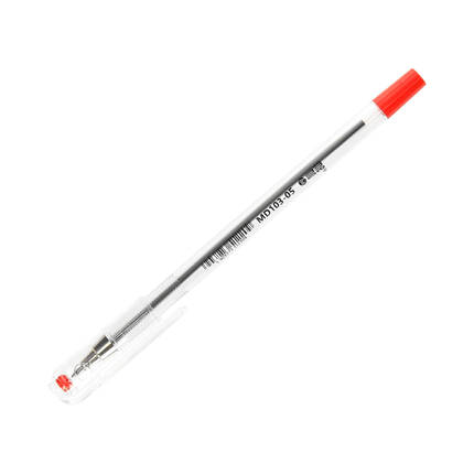 Długopis 0.70mm czerwony Memobe MD103 AX6085 01