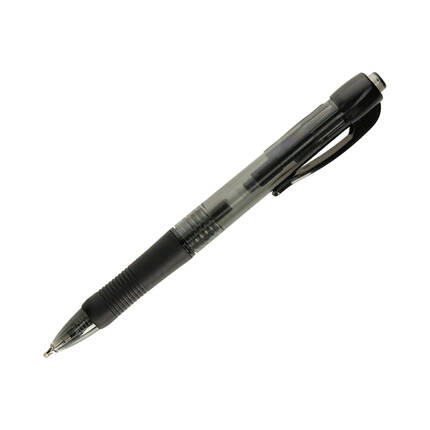 Długopis automatyczny 1.00mm czarny Uchida RB-10 LV1840 01