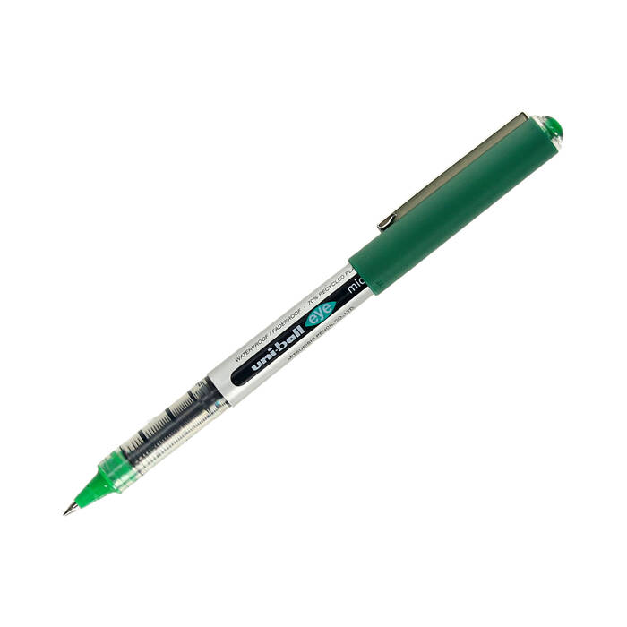 Pióro kulkowe 0.5mm zielone Uni UB150E UN0021 02