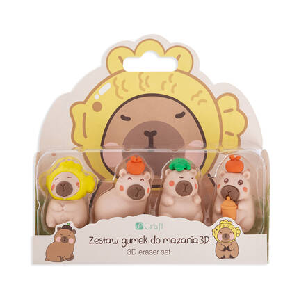 Gumka uniwersalna 3D Kapibara (4) DP1865 01