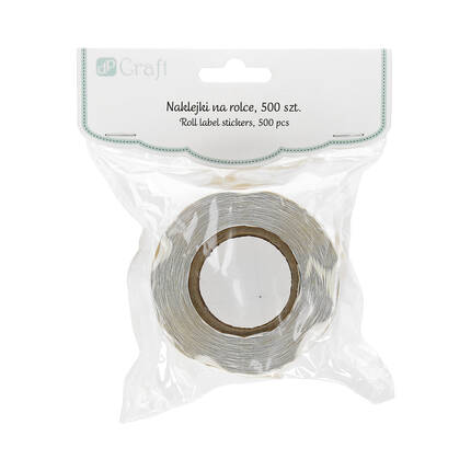 Naklejki na rolce 3.8cm Kraft okrągłe (500) DP1887 02