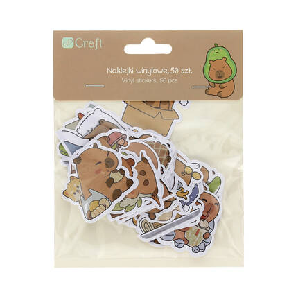 Naklejki winylowe Kapibara (50) DP1872 02