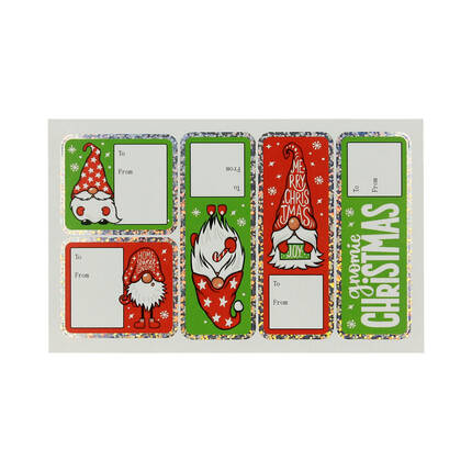 Naklejki ozdobne Effect 10x20cm Gnome Tag HappyColor ST8367 02
