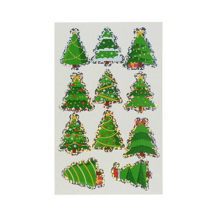 Naklejki ozdobne Effect 10x20cm Xmas Tree HappyColor ST8372 02