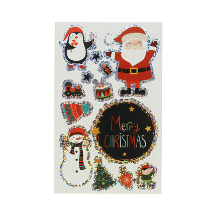 Naklejki ozdobne Effect 10x20cm Merry Xmas HappyColor ST8363 02