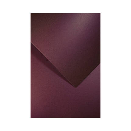 Karton wizytówkowy A4 220g Millenium/bordo - 20 ark. AG4563 02