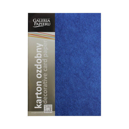 Karton ozdobny A4 200g Flash/granatowy - 20 ark. AG4539 01
