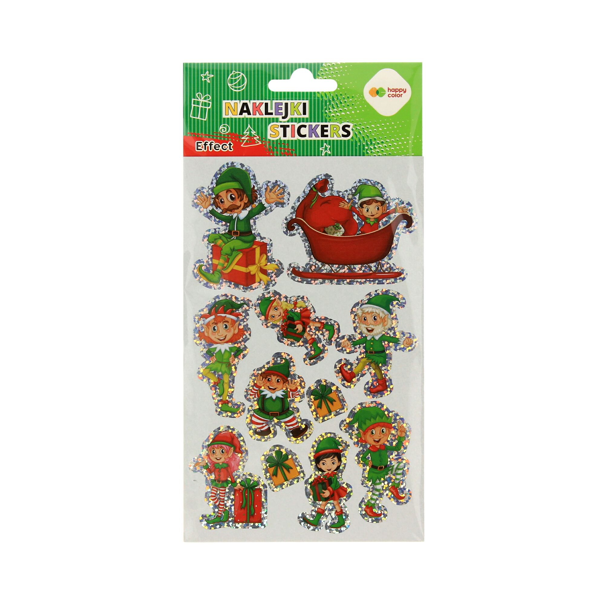 Naklejki ozdobne Effect 10x20cm Elfs HappyColor ST8381 01 Naklejki ozdobne Effect 10x20cm Elfs HappyColor ST8381 01