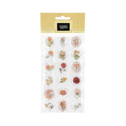 Naklejki Pieczątki z kwiatami (18) AG4458 02