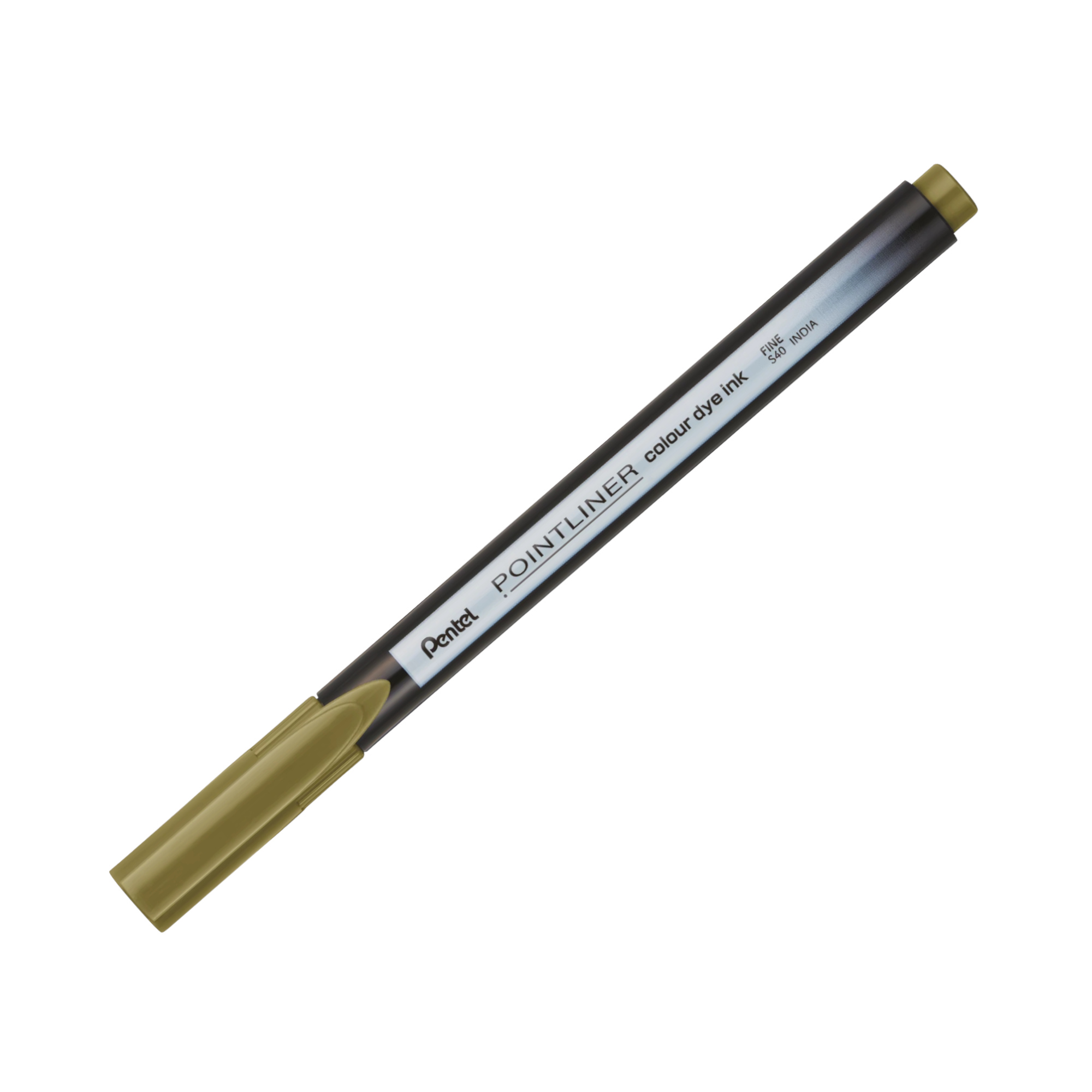 Cienkopis 0.4mm złoto brązowy Pentel S40 PN1379 01 Cienkopis 0.4mm złoto brązowy Pentel S40 PN1379 01