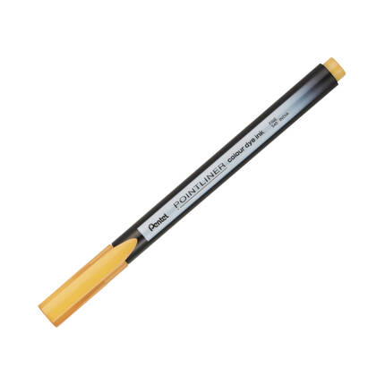 Cienkopis 0.4mm ciemnożółty Pentel S40 PN1395 01