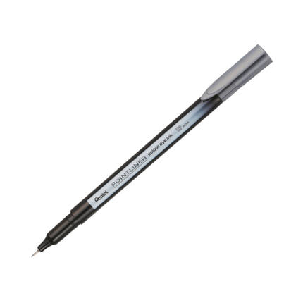 Cienkopis 0.4mm szary Pentel S40 PN1385 02