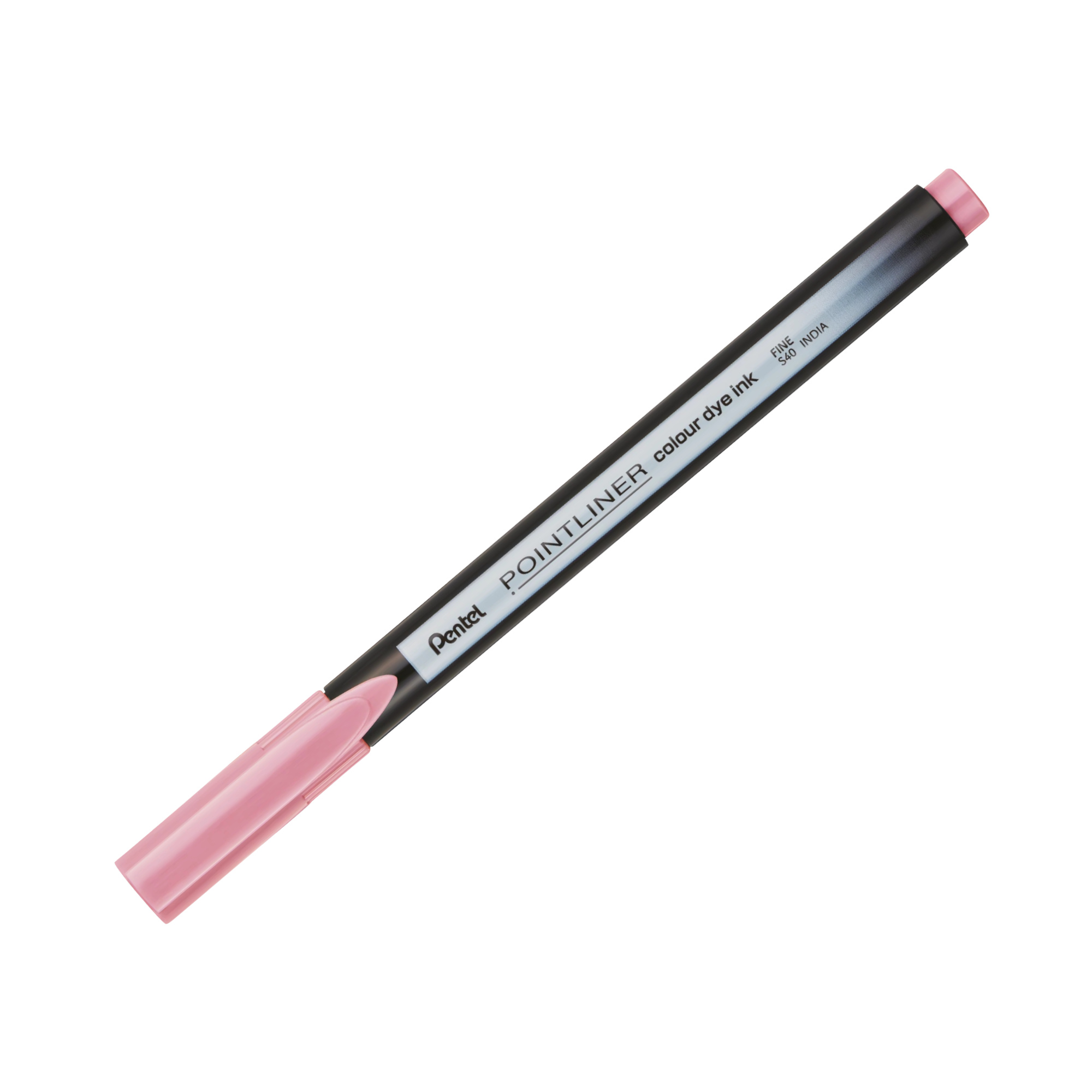 Cienkopis 0.4mm baby pink Pentel S40 PN1387 01 Cienkopis 0.4mm baby pink Pentel S40 PN1387 01