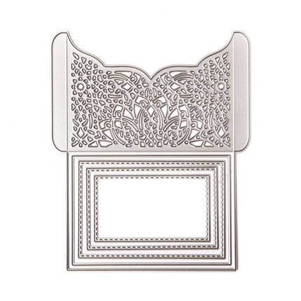 Wykrojniki składane zaproszenie 12.1x14.4 DP8536 02