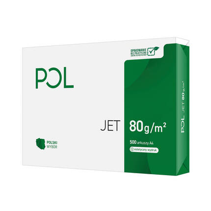 Papier ksero A4 80g 166 Poljet (500) IP1004 01