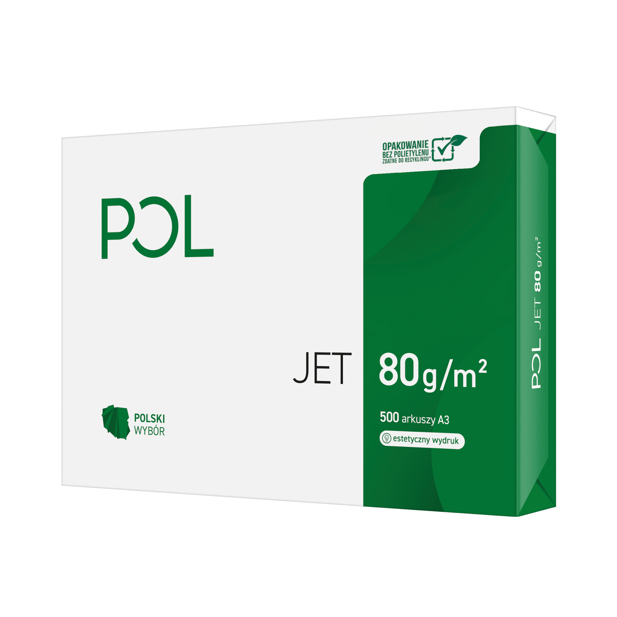 Papier ksero A3 80g 166 Poljet (500) IP1006 01 Papier ksero A3 80g 166 Poljet (500) IP1006 01