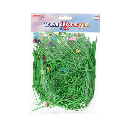 Trawa dekoracyjna z papieru 40g Brewis VB8299 01