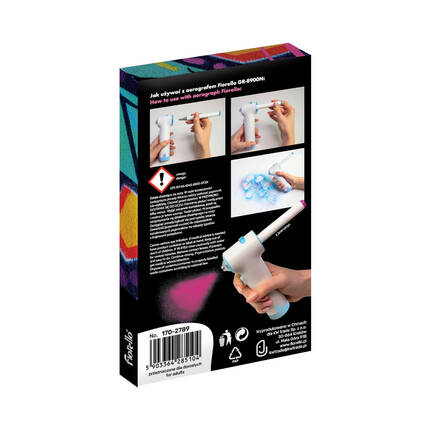 Markery 6kol do pistoletu Airbrush Fiorello GR-5604-6 KA6554 02