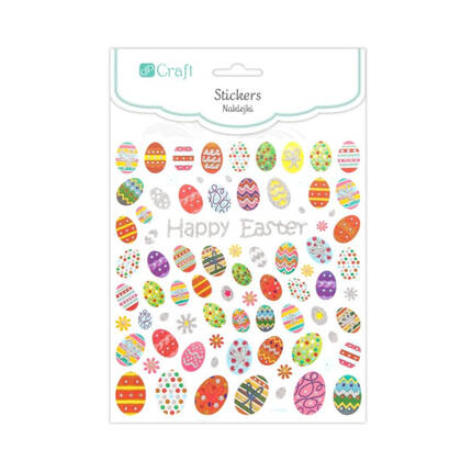 Naklejki wielkanocne Pisanki (80) DP7628 01