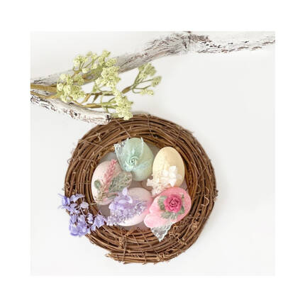 Jajka z zawieszką pastelowe (20) DP9445 02