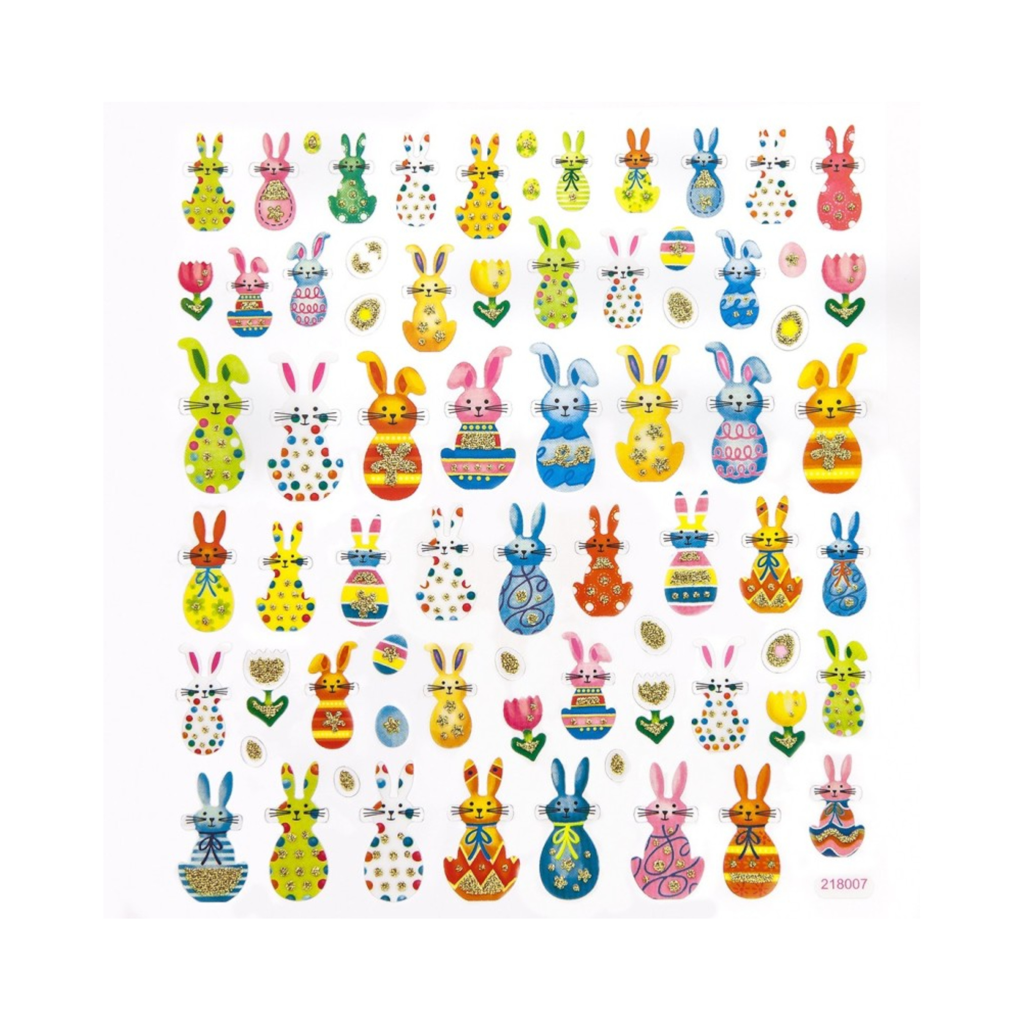 Naklejki wielkanocne zajączki (71) DP7657 01 Naklejki wielkanocne zajączki (71) DP7657 01