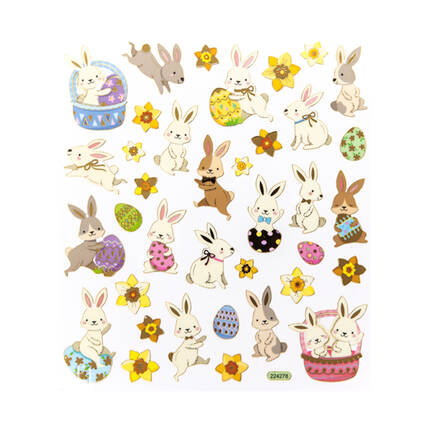 Naklejki króliczki (37) DP7659 02